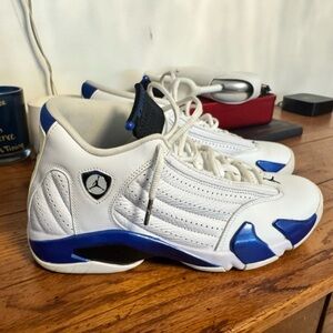Jordan 14 Hyper Royal Size 9.5 with Original Box